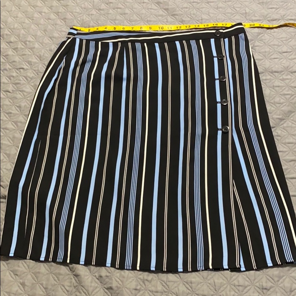 BP black blue pencil skirt size 1X new